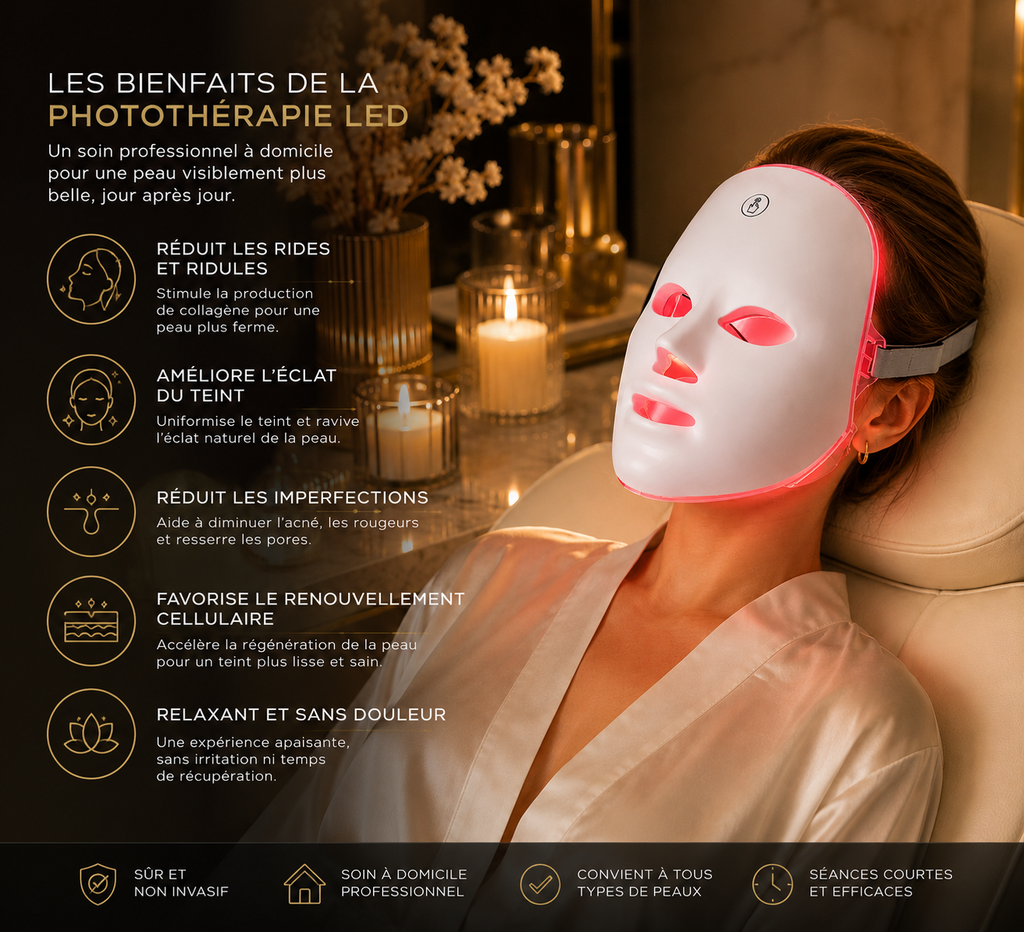 Masque Led visage.