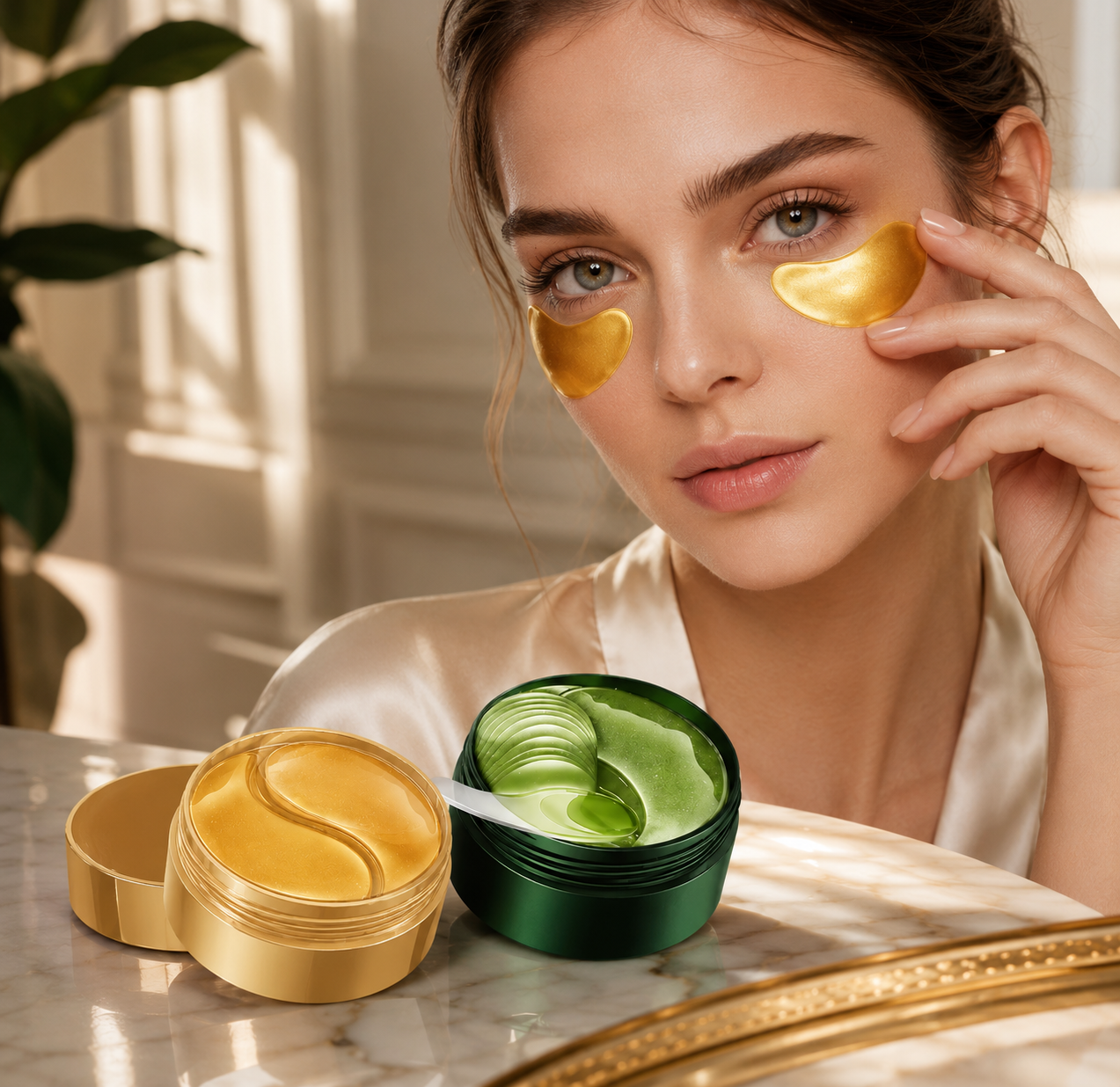 Masque pour les yeux anti-cernes